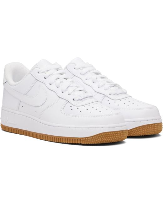 Nike Black Air Force 1 '07 Sneakers for men