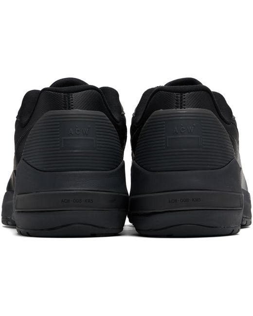 A_COLD_WALL* * Black Vector Sneakers for men