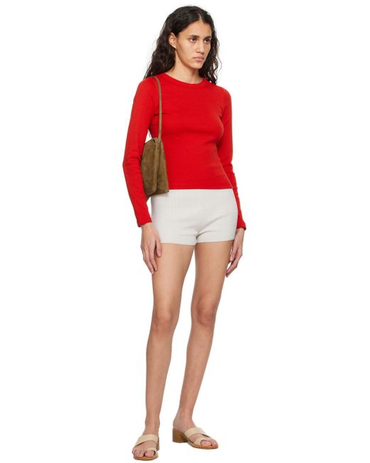 Flore Flore Red Max Long Sleeve T-shirt