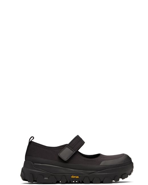 メンズ Amomento ブラック Vibram メリージェーン ローファー Black