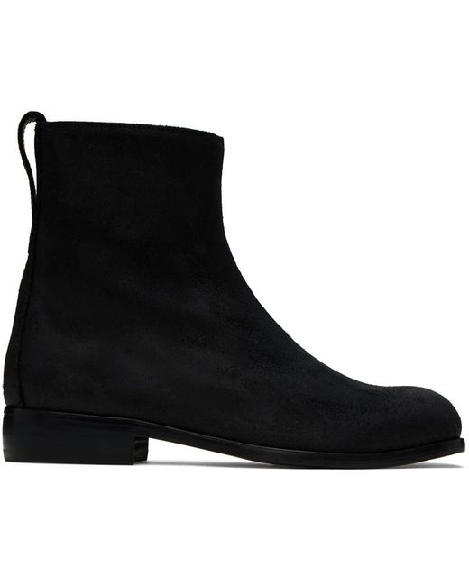 Our Legacy Black Michaelis Suede Boot for men
