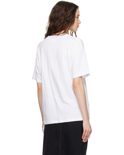 T-shirt oh g blanc à image à logo scott Ksubi en coloris White