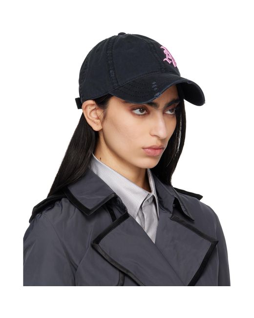 AARON ESH Blue 'Ae' Cap