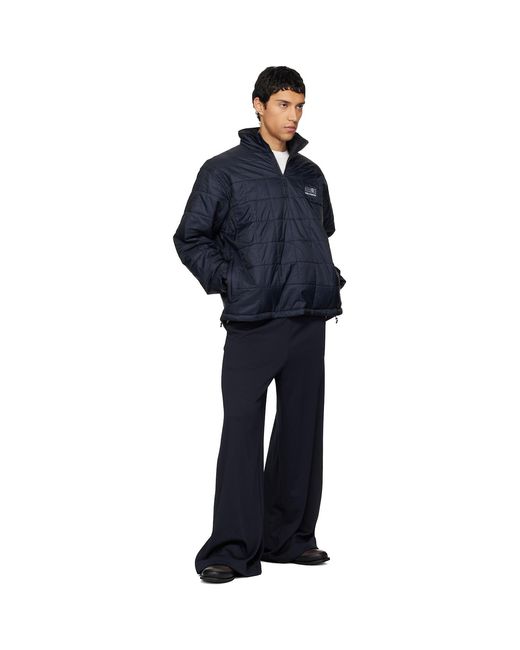 MM6 by Maison Margiela Blue Salomon Edition Insulated Half-Zip Reversible Jacket for men