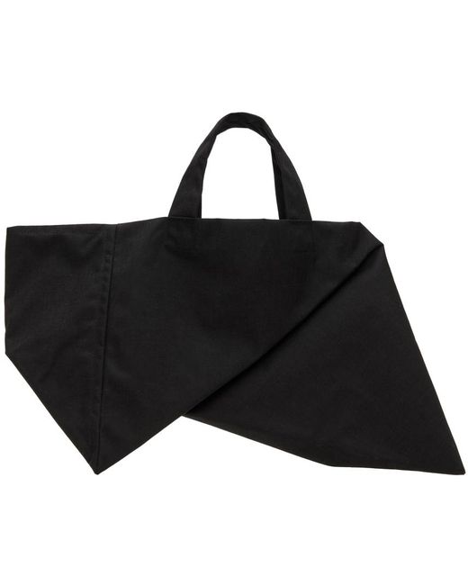 COMME DES GARÇON BLACK Black Comme Des Garçons Small Folded Tote for men