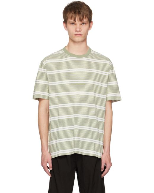 Norse Projects Natural Green Johannes T-shirt for men