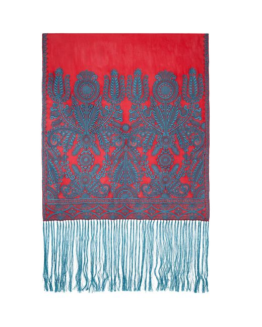 Dries Van Noten Embroidered Scarf