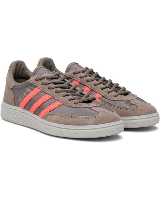 Adidas Originals Black Handball Spezial Sneakers for men