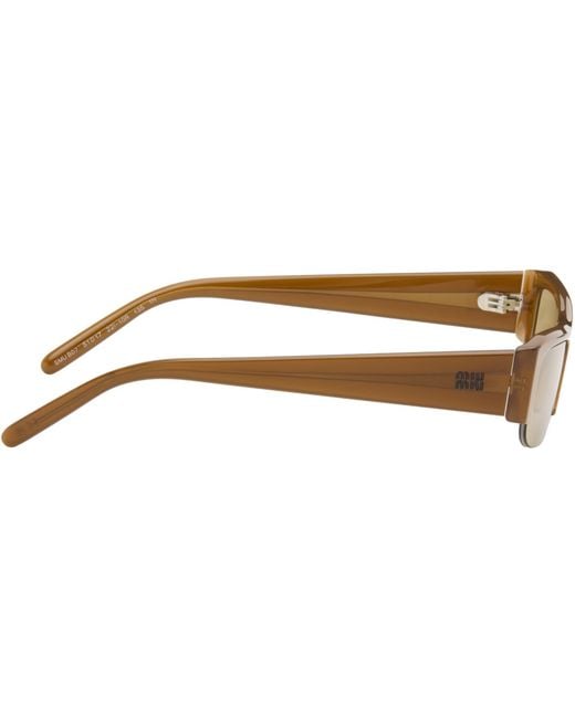 Miu Miu Natural Vedette Sunglasses