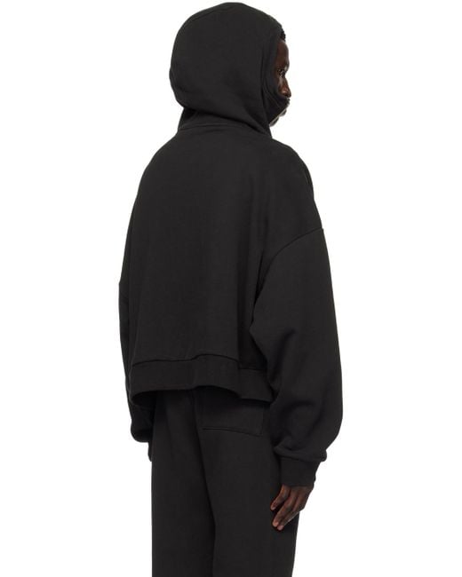 Entire studios Full Zip Hoodie in Black for Men | Lyst
