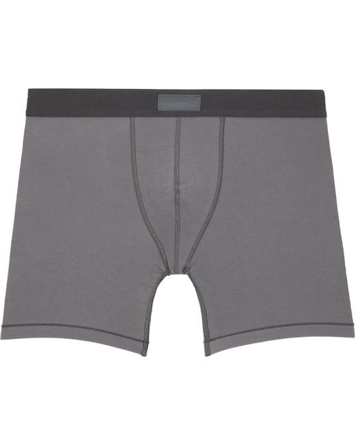 Skims White Three-Pack Cotton 5 Boxer Briefs for men