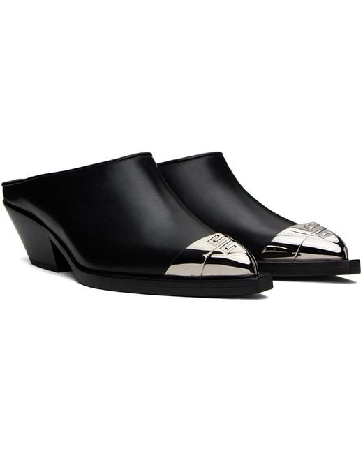Givenchy Black Western Mule