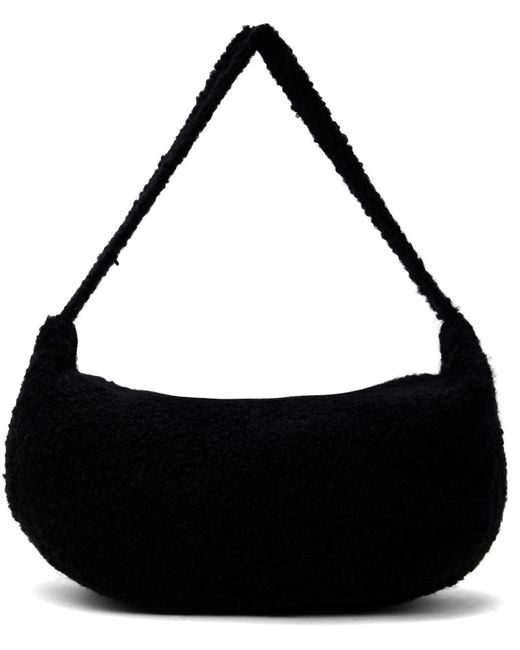 Cordera Black Woolmohair Bag