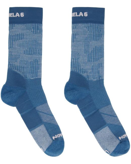 MM6 by Maison Martin Margiela Blue Salomon Edition Ultra Socks