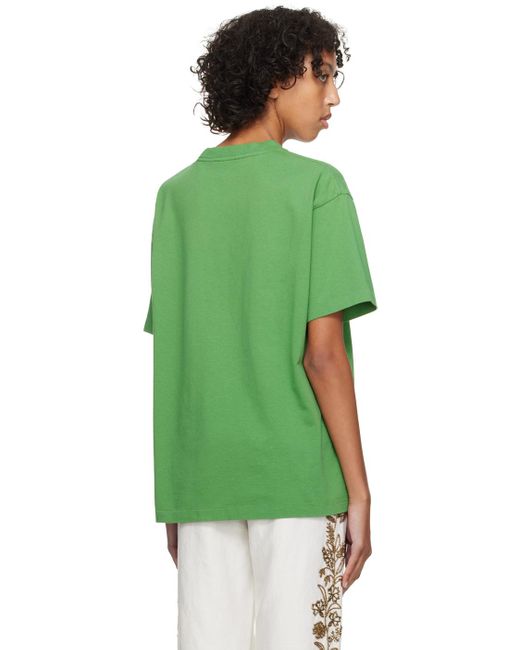 Bode Green Swan T-shirt