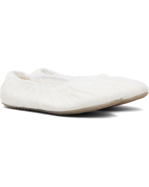Maison Margiela Black Layered Ballerina Flats