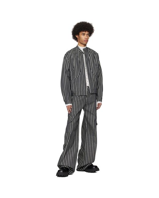 Maisie Wilen White Perforated Turtleneck for men