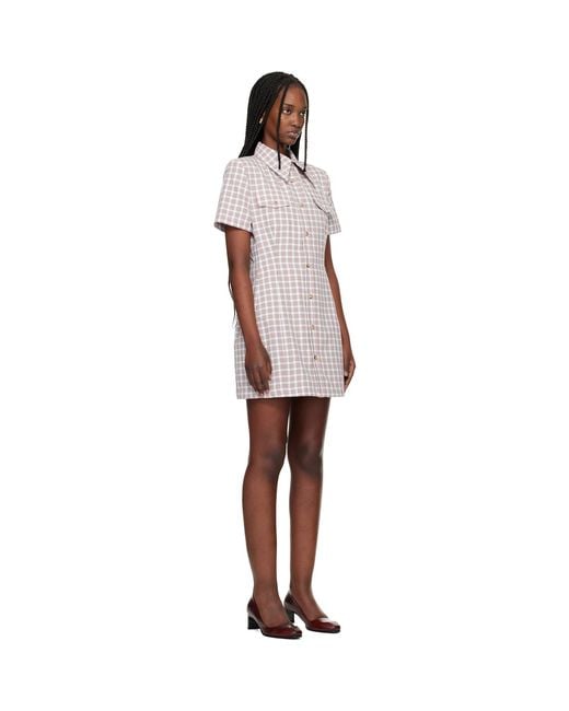 Willy Chavarria Black Chavela Minidress