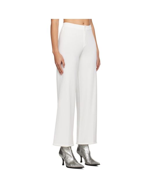 Simon Miller White Jabber Trousers