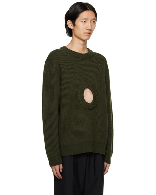 Craig Green Black Craig Cutout Sweater for men