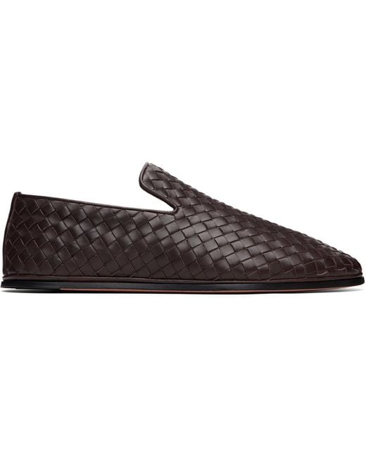 Bottega Veneta Brown Sunday Loafers for men