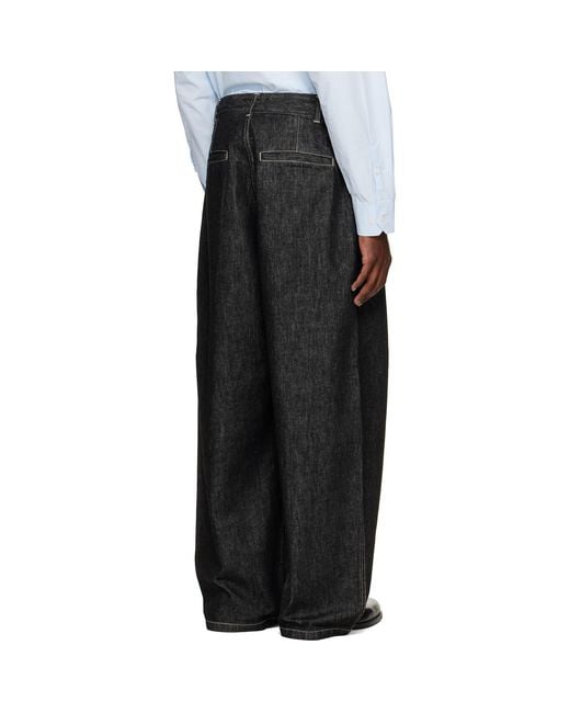 Studio Nicholson Black Minard Jeans for men