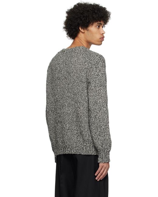 Rohe Gray Crewneck Sweater for men