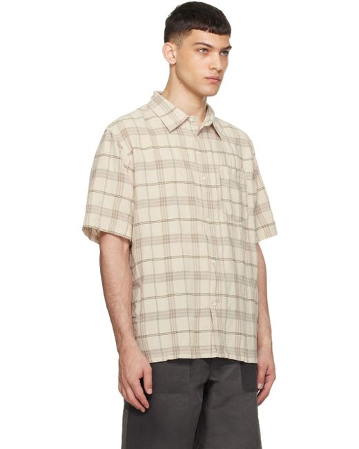 Norse Projects Natural Ivan Shirt for men