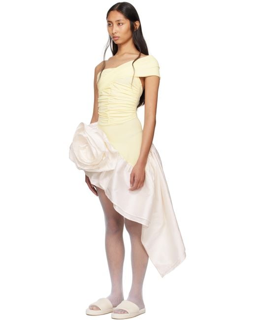 VAQUERA Black Ssense Exclusive Bridal Capsule Afterparty Minidress