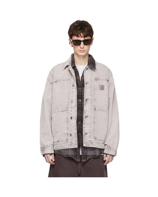 Carhartt Multicolor Og Double Front Denim Jacket for men