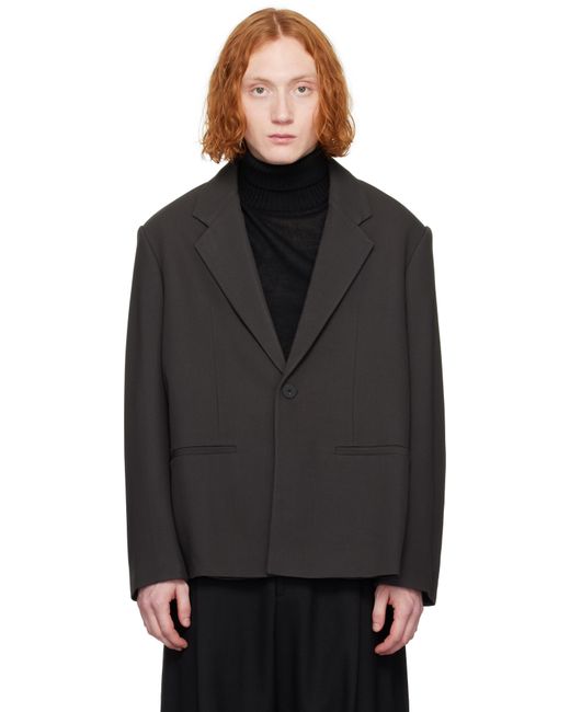 Studio Nicholson Black Seth Blazer for men
