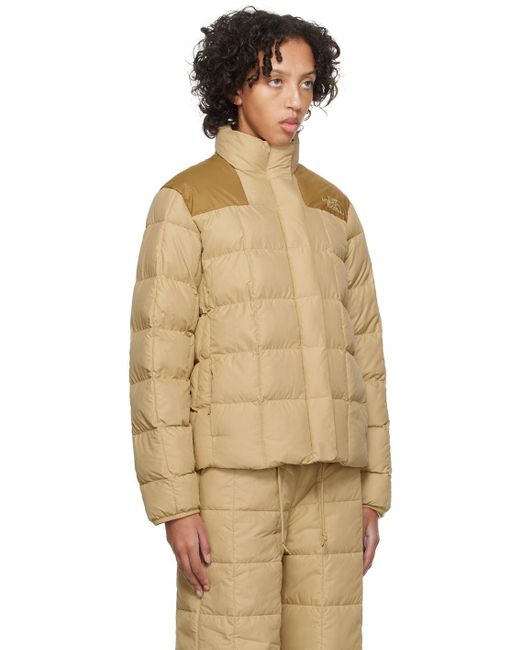 The North Face Khaki Lhotse Reversible Jacket in Natural Lyst
