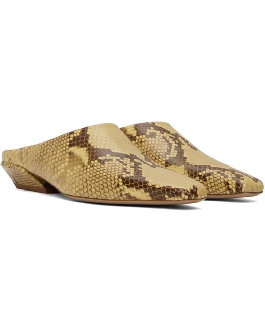 Paris Texas Black Belle Sabot Slippers