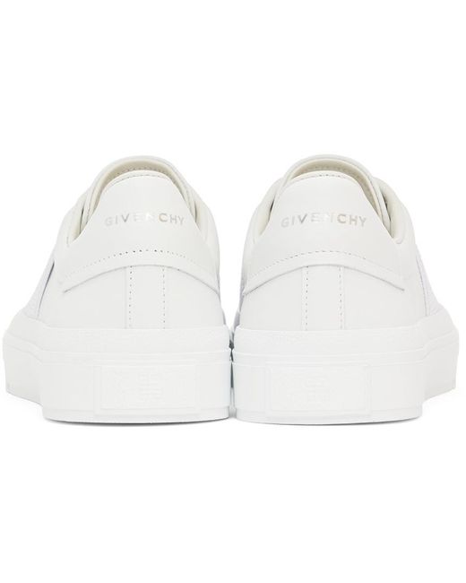 Givenchy Black White City Court Slip-on Sneakers for men