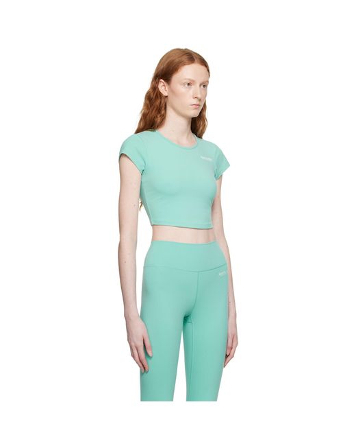 Sporty & Rich Green Bonded T-Shirt