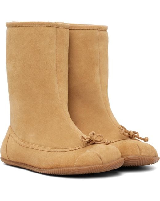 Abra Brown Tall Baby Boots