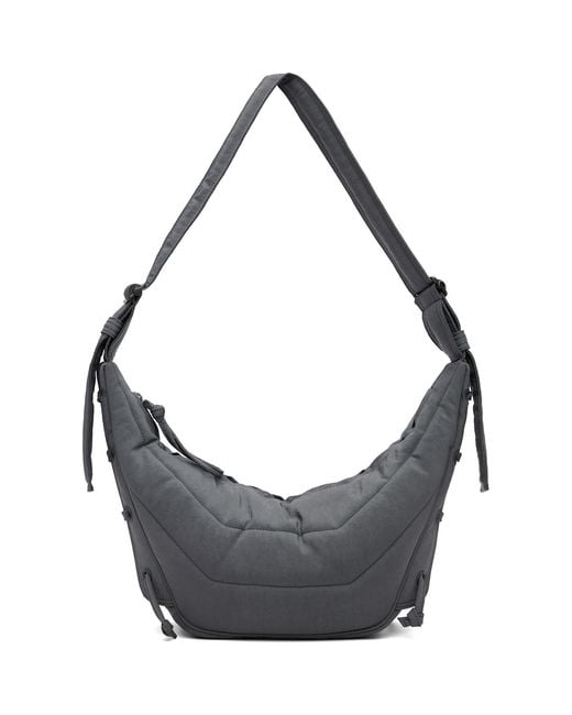 Lemaire Metallic Medium Soft Game Bag for men