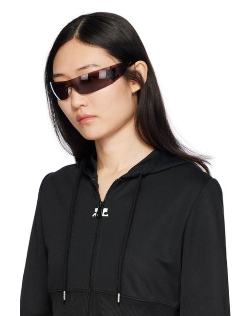 【関税込み】Courreges ブラック Vision 02 サングラス Courrèges Black Vision Sunglasses Courreges