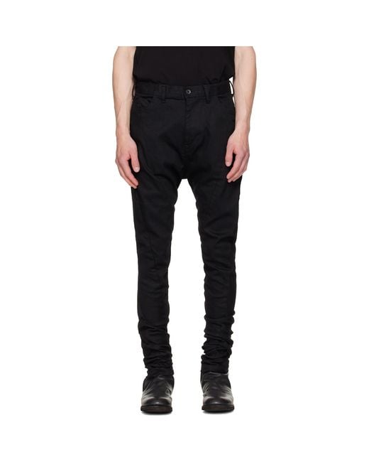 Julius Black Bending Skinny Jeans for men