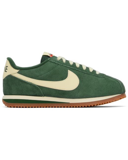 スニーカー NIKE W CORTEZ VINTAGE GREEN Dark Green Covers The Nike Cortez Fir