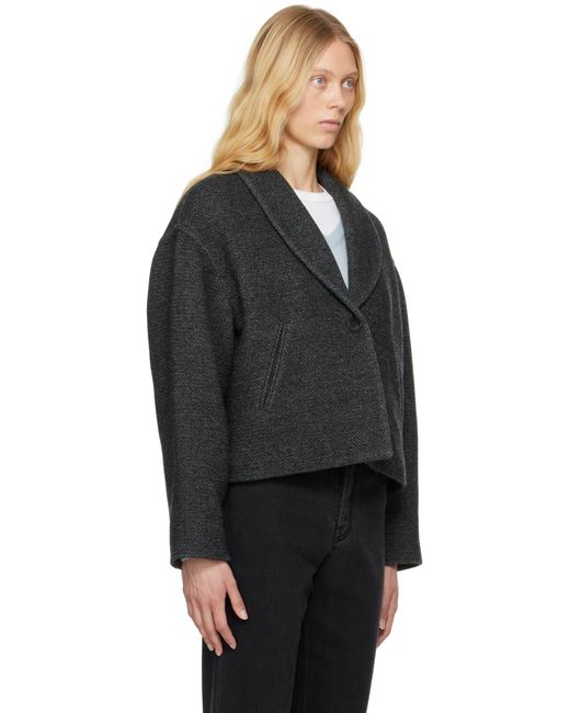 Isabel Marant グレー Lanna ジャケット Black