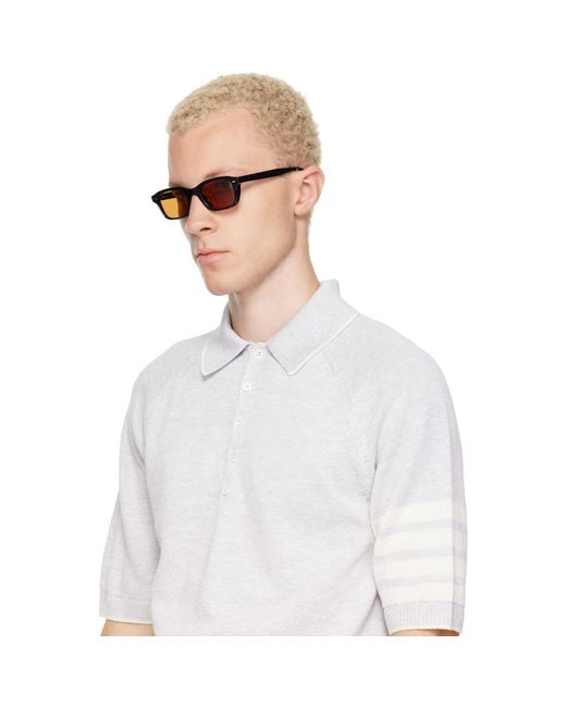 Oliver Peoples Brown N.08 Sunglasses for men