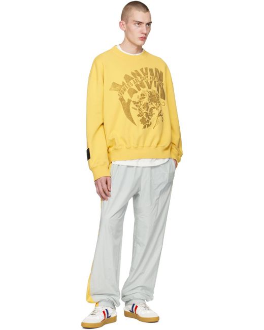 Lanvin Yellow Future Edition Sweatshirt for men