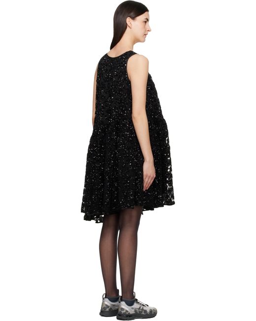 CECILIE BAHNSEN Black Azelia Minidress