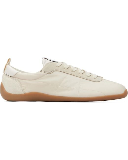 KENZO White Off- Paris Striker' Low Top Sneakers for men