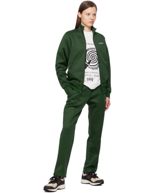 Museum of Peace & Quiet Green Warm Up Track Jacket for men