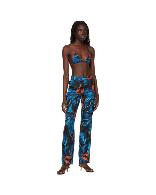 Louisa Ballou Blue Cruise Trousers