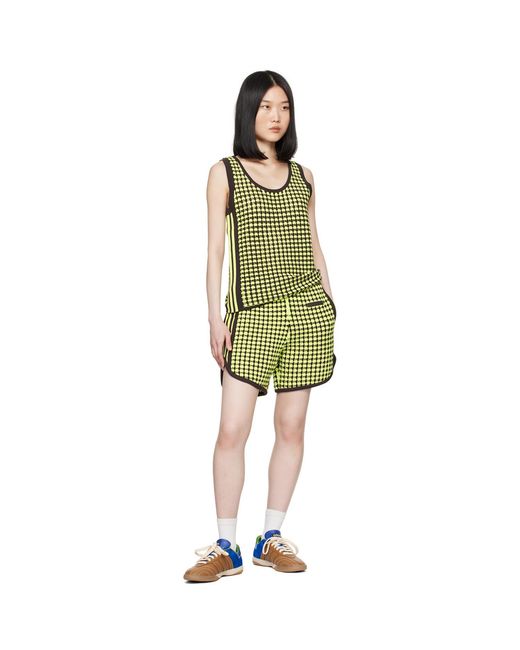 Wales Bonner Green Adidas Originals Edition Ribbed Tank Top