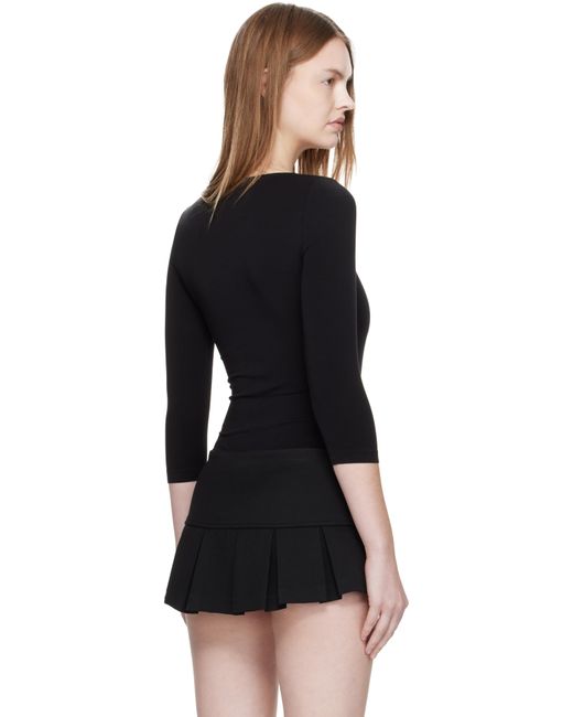Justaucorps Tokio Noir À Entrejambe De Style Tanga Wolford en coloris Black
