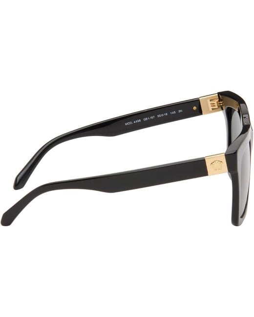 Versace Black Medusa Plaque Sunglasses